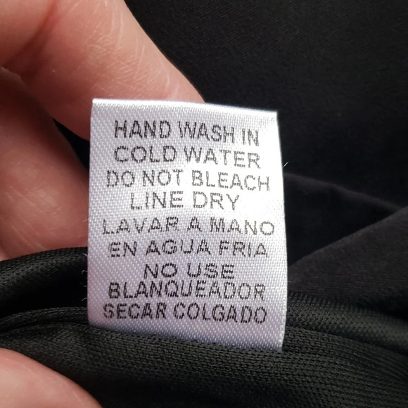 Entro NWT Mini Dress Medium Black Long Sleeves Party Holiday Christmas Ball - Picture 13 of 15